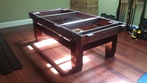 Correctly performing Billiard table installations, New Orleans Lousiana